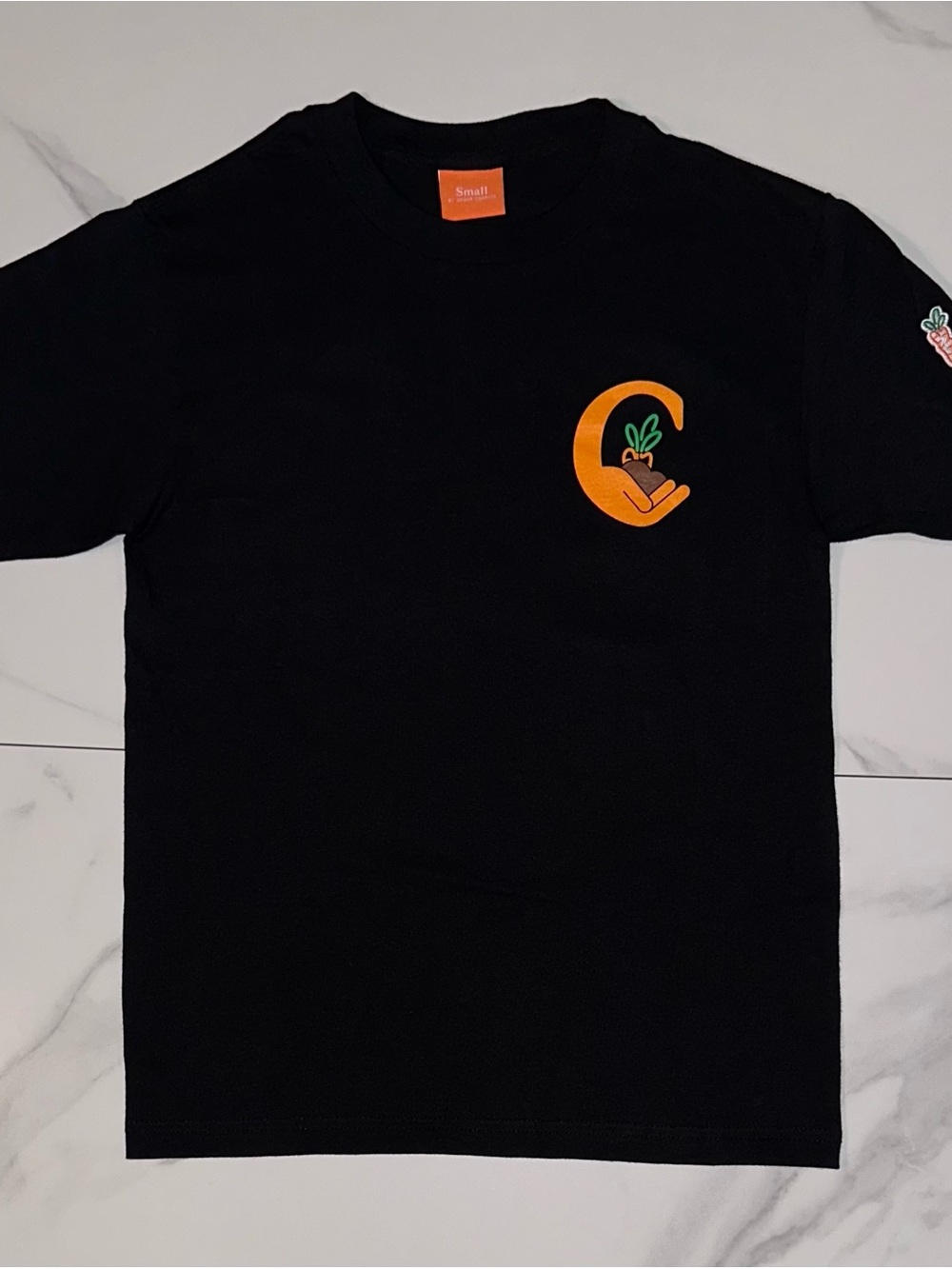 Carrots The Nation Tee Black By Anwar Carrots Size Small